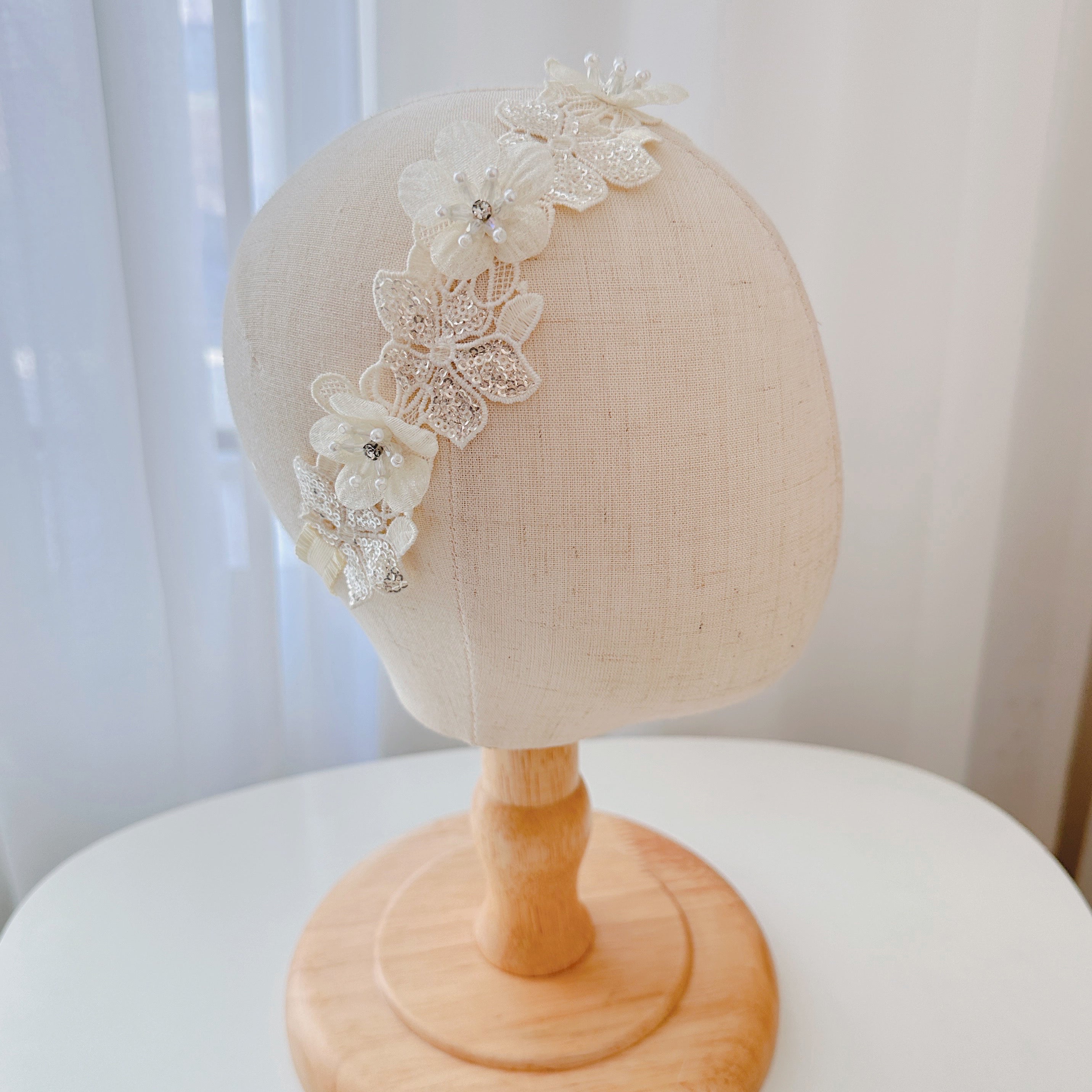 3D Flower Baby Headband for Girls - Soft & Comfortable Toddler Hair Accessories for Parties, Photos & Special Occasions