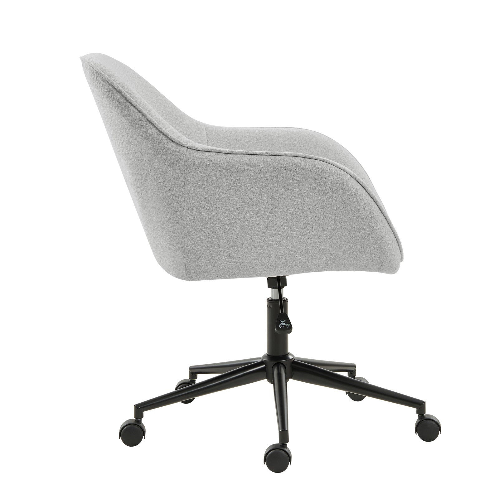 Modern Adjustable Height Cozy Office Chair for Home & Work - Ergonomic Desk Chair with Lumbar Support for Long Hours Sitting - Perfect for Home Office, Gaming, and Study