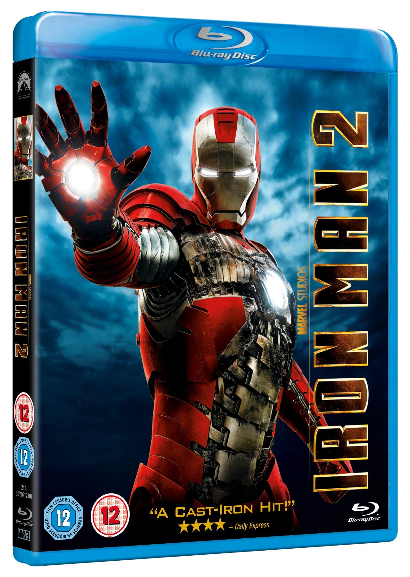 Iron Man 2 Action Figure - Collectible Marvel Superhero Toy for Kids & Adults | Perfect for Display, Gifts & Comic Book Collections