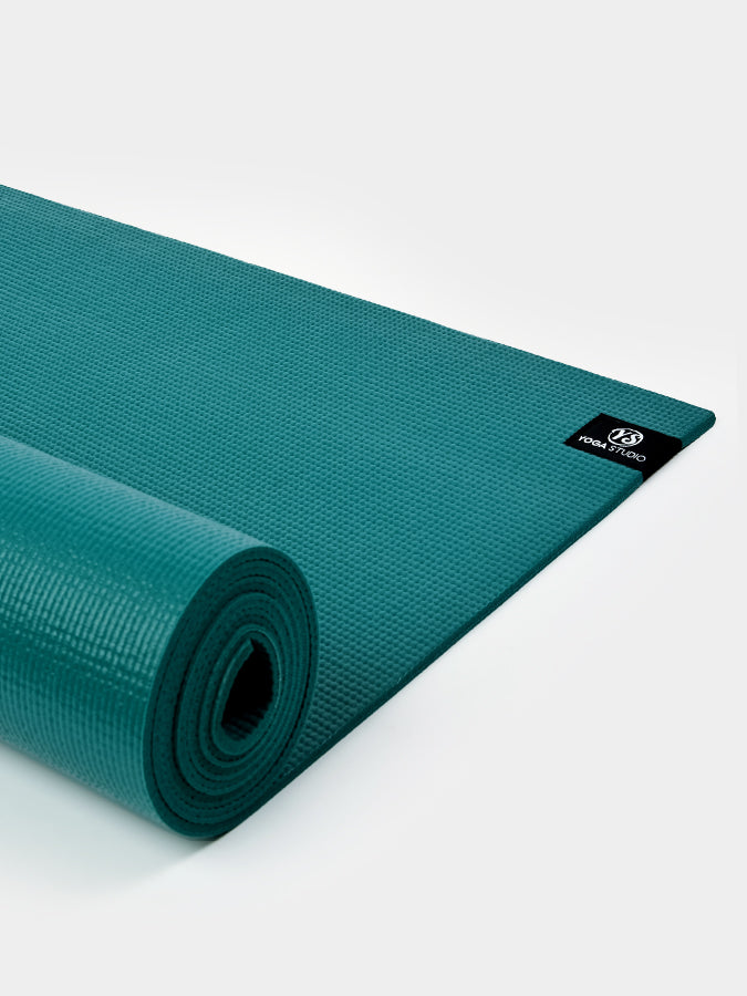 Premium Non-Slip 6mm Thick Yoga Mat for Hot Yoga & Home Workouts - Eco-Friendly TPE Exercise Mat with Carrying Strap - Ideal for Pilates, Gym & Studio Practice