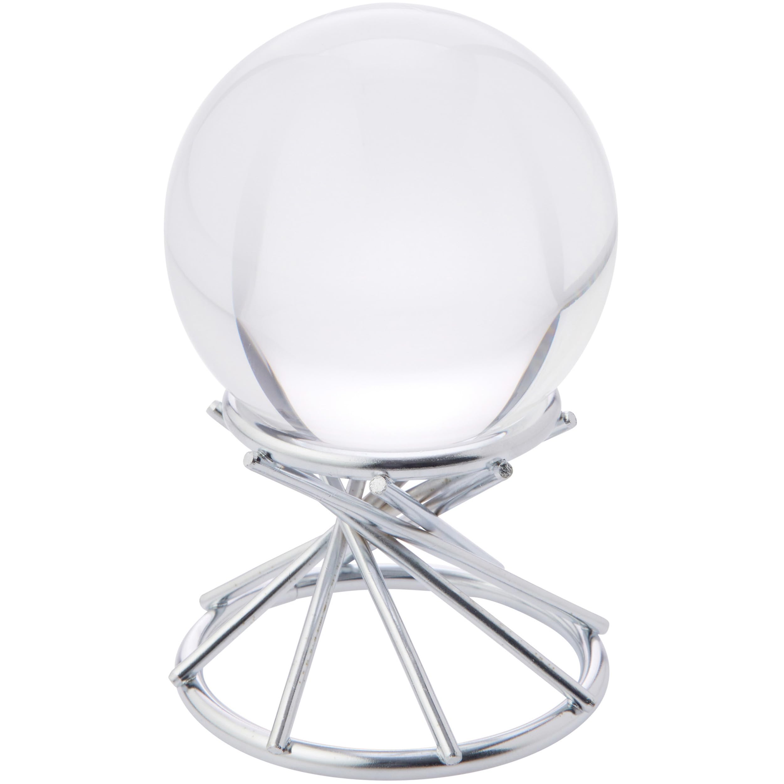 Bard's Silver Egg Stand Holder with Swirl Legs - 2 Inch Diameter, Set of 3 - Perfect for Easter Decor, Kitchen Counter Display & Dining Table Centerpiece