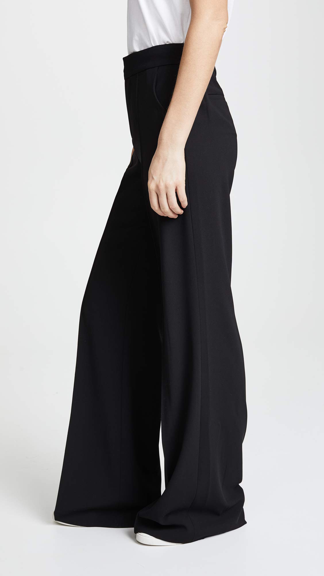 Alice + Olivia Women's Dylan High Waisted Leg Pants - Slim Fit Trousers for Work, Office & Business Casual Outfits | Comfortable Stretch Fabric for All-Day Wear