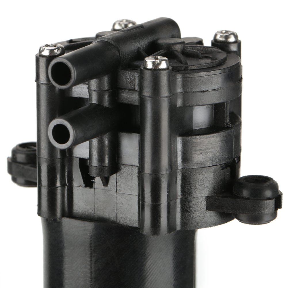 12V DC Self-Priming Mini Plastic Gear Water Pump - High Pressure Sprayer Pump for RV, Marine, Boat, Lawn Irrigation & Outdoor Cleaning (Model ZC-A250) | Perfect for Fresh Water Transfer, Agricultural Spraying & Liquid Dispensing