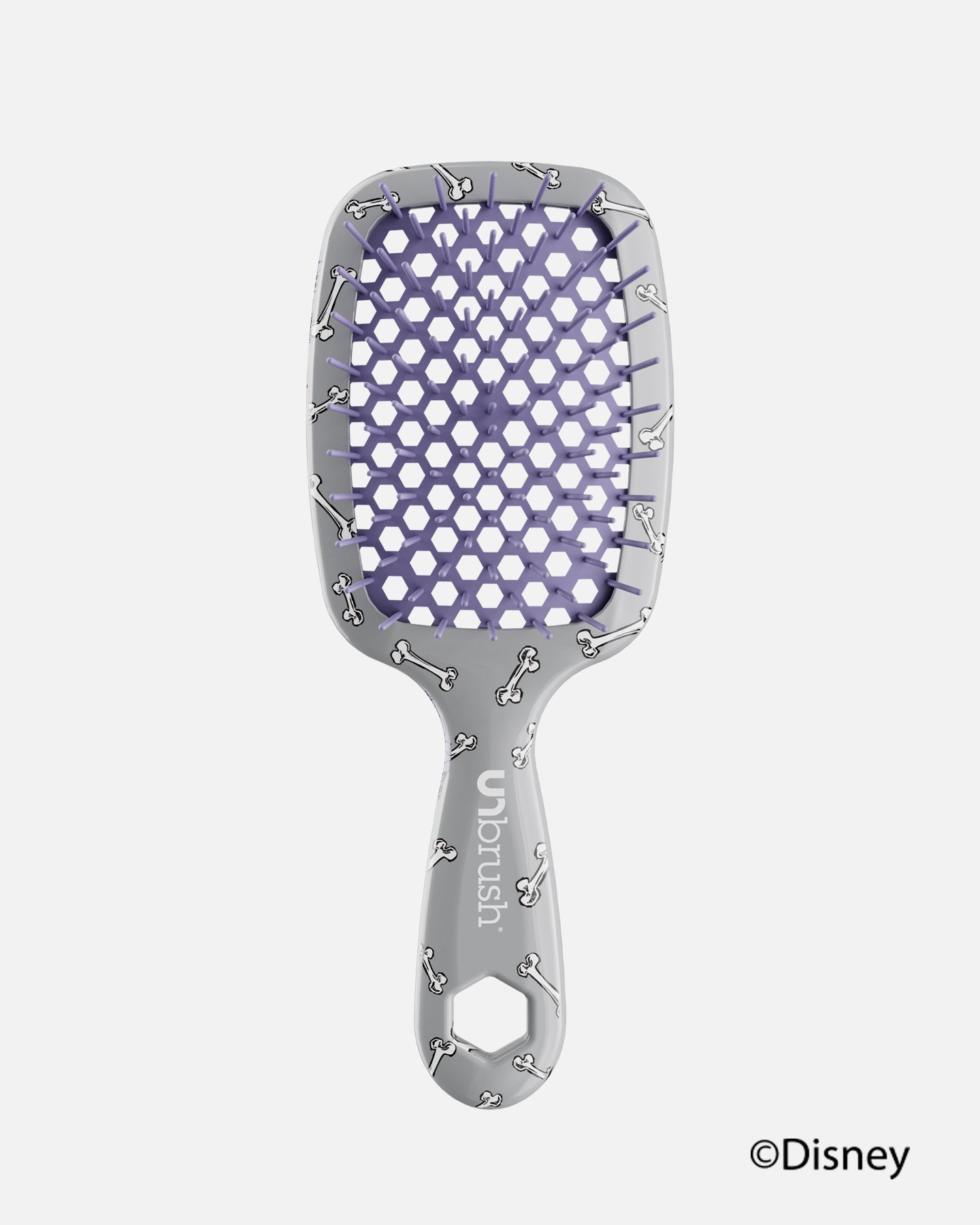 Disney The Nightmare Before Christmas Detangling Brush - Zero Tangle Hair Brush for Kids & Adults - Perfect for Curly, Thick, and Wet Hair Styling at Home or Travel