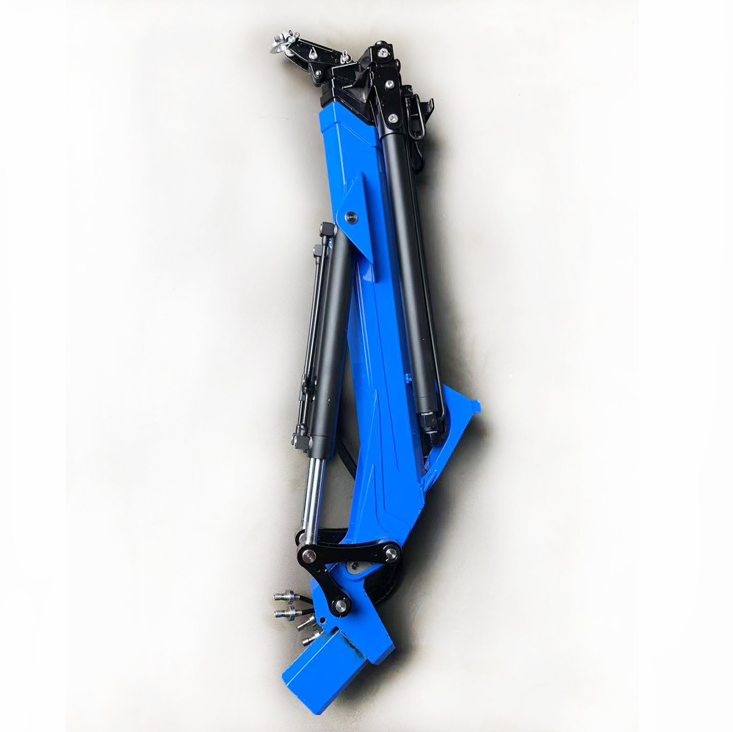 Limited Stock Metal Fly Jib Arm Crane for 1/14 Scale RC Hydraulic Dumper Truck - Compatible with 770S, R620, 3363 Model Vehicles | DIY Radio Controlled Tipper Tractor Accessory | Perfect for Construction Site Simulation & RC Truck Enthusiasts