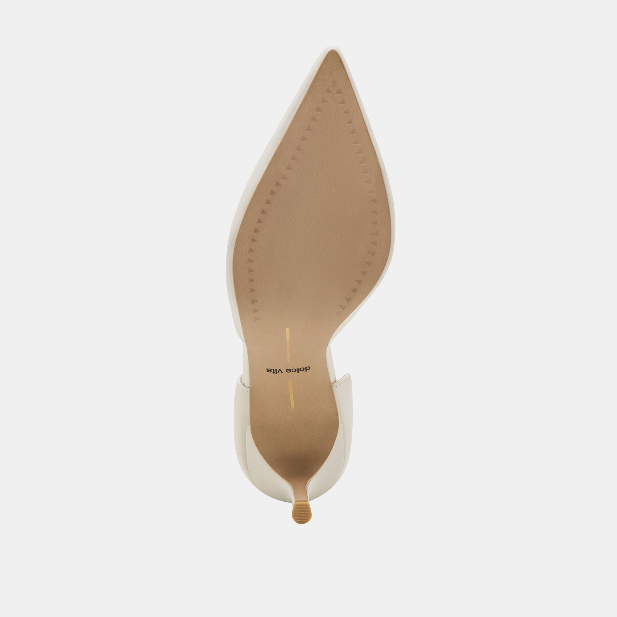 ELOY Women's White Leather Heels - Elegant High Heel Pumps for Office, Party & Wedding | Comfortable Dress Shoes for Women