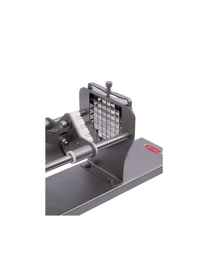 Cancan® Manual Potato Cutter - Stainless Steel French Fry Maker with Non-Slip Base for Perfect Homemade Fries, Wedges & Chips - Ideal for Kitchen, Restaurants & Fast Food Shops