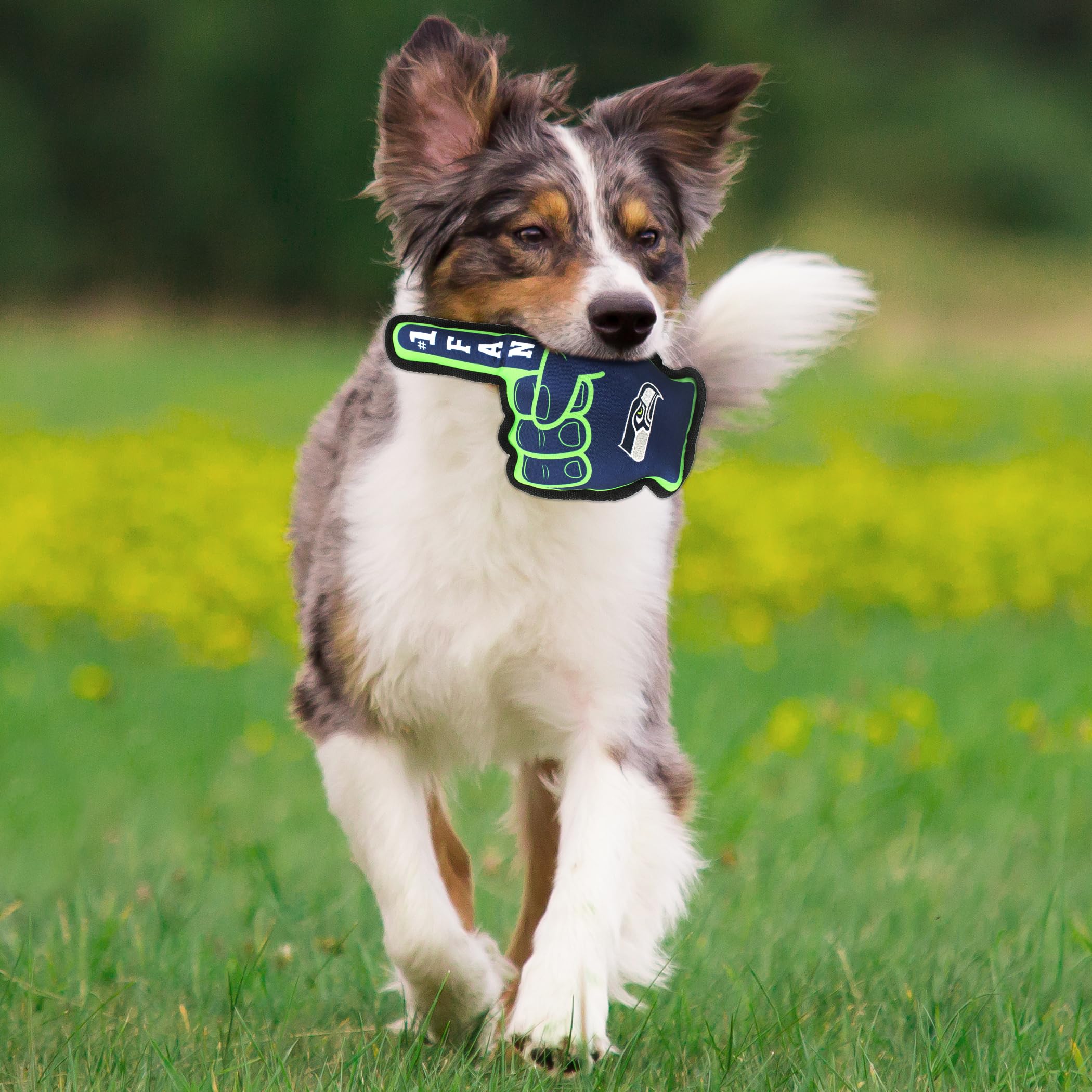 Pets First NFL Unisex Dog Toy - #1 Fan Chew Toy for Dogs, Perfect for Game Day & Playtime