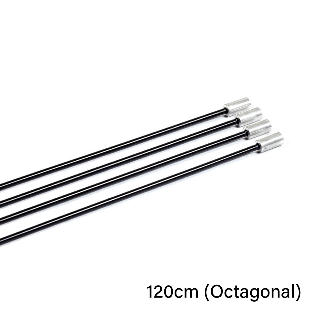 Softbox Replacement/Spare Rods - Compatible with Non-Recessed & Recessed Softboxes (5cm Grid Included) - Perfect for Photography Studio Lighting & Video Production