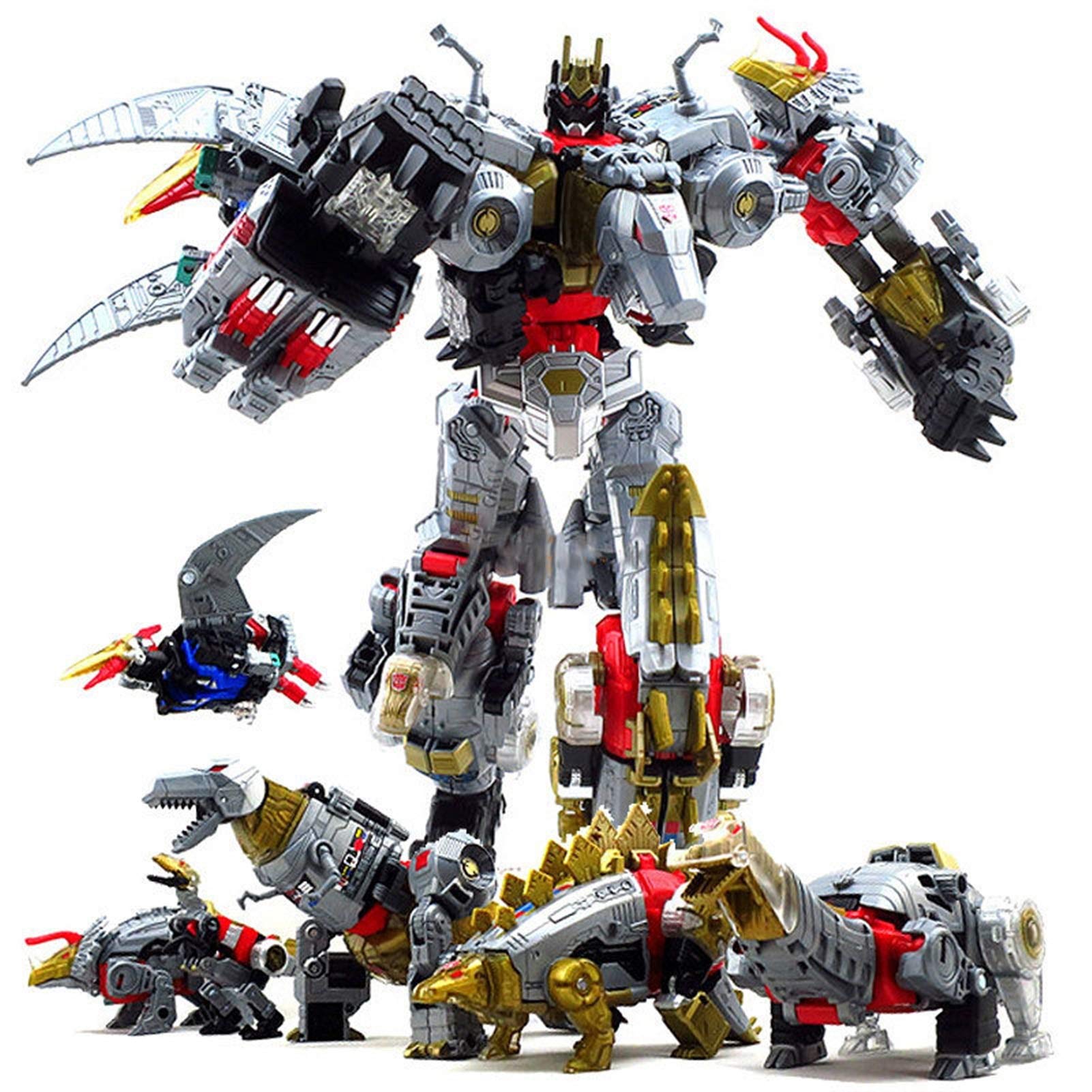 King Kong Oversized Anime Devastator Transforming Robot Car Toy - Action Figure with Aircraft & Motorcycle Modes - Dinosaur Model for Kids | Perfect for Playtime, Collecting & Display
