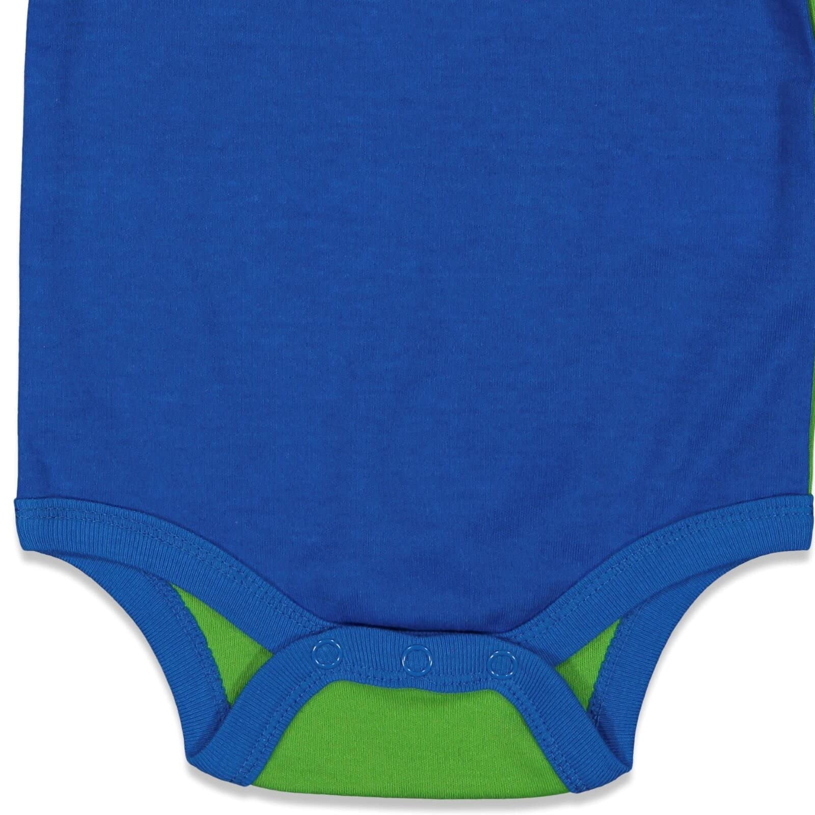 Super Mario & Luigi Baby Costume Set - Short Sleeve Bodysuit with Hat for Infants & Toddlers | Nintendo Character Outfit for Halloween, Cosplay & Birthday Parties