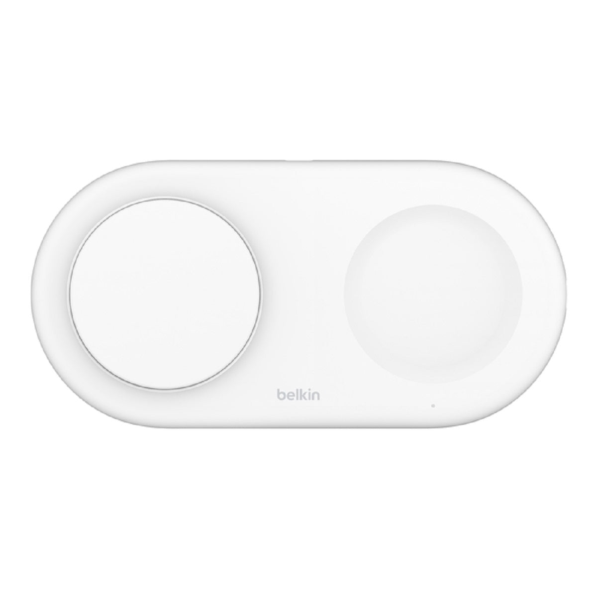Belkin BoostCharge Pro Qi2 15W 2-in-1 Magnetic Wireless Charging Pad - Fast Charging for iPhone & Android - Perfect for Home, Office & Travel