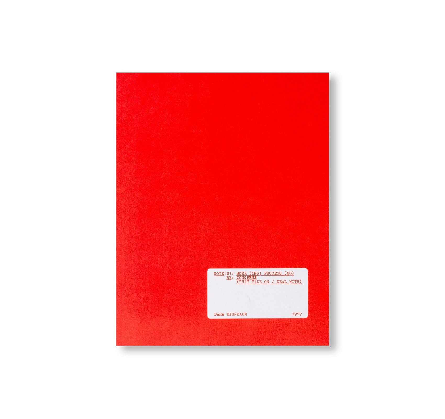 Dara Birnbaum - Special Edition Art Book: Working Processes & Creative Concerns | Contemporary Art Collection, Exhibition Catalog, Artist Monograph | Perfect for Art Students, Collectors & Museum Enthusiasts