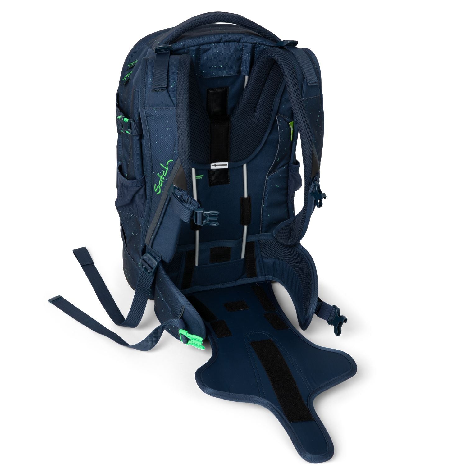 Satch Pack Geo Storm - Waterproof Hiking Backpack for Outdoor Adventures, Travel & Camping - Lightweight & Durable Daypack for Men & Women