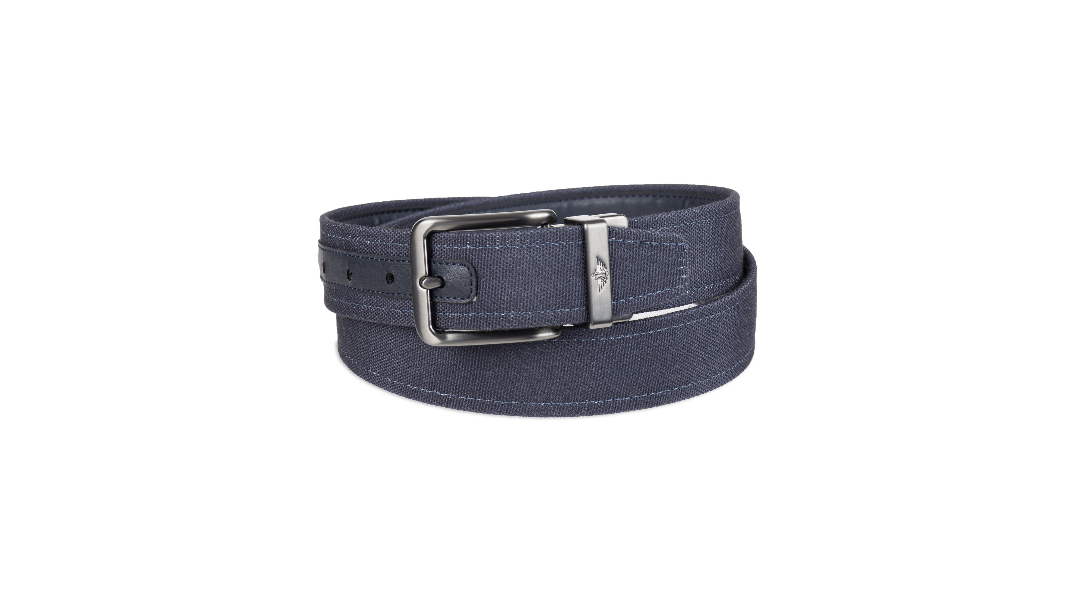 Reversible Fabric Belt for Men & Women - 35mm Adjustable Waist Strap - Casual & Formal Wear - Perfect for Office, Travel & Everyday Outfits