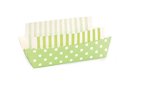 Premium Paper Eskimo Baking Trays - Eco-Friendly Apple Green Cookie Sheets for Baking, Roasting & Serving | Perfect for Home Kitchens, Holiday Treats & Party Desserts