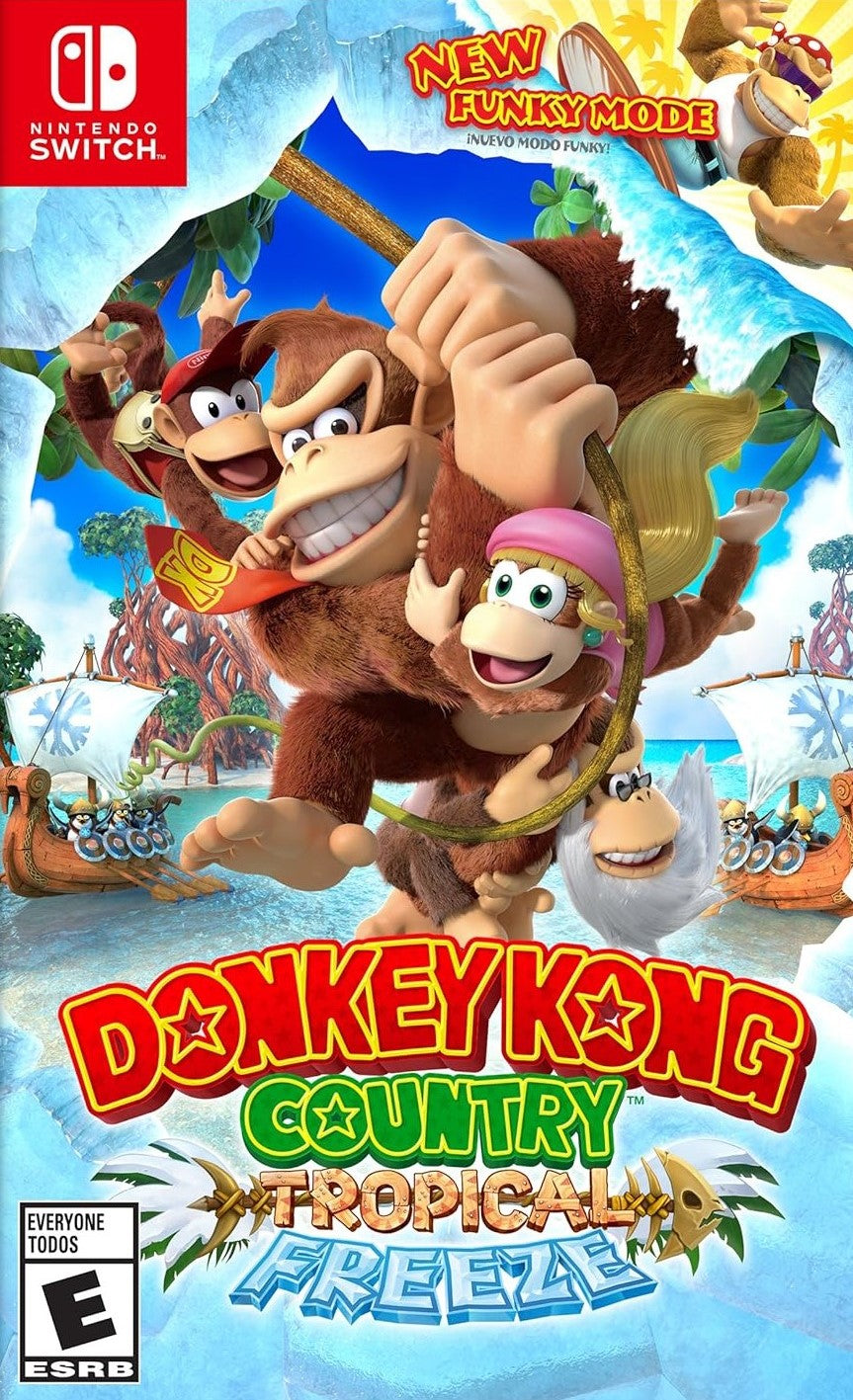 Donkey Kong Country Tropical Freeze - Nintendo Switch Game | Adventure Platformer for Kids & Adults | Perfect for Family Game Nights & Solo Play