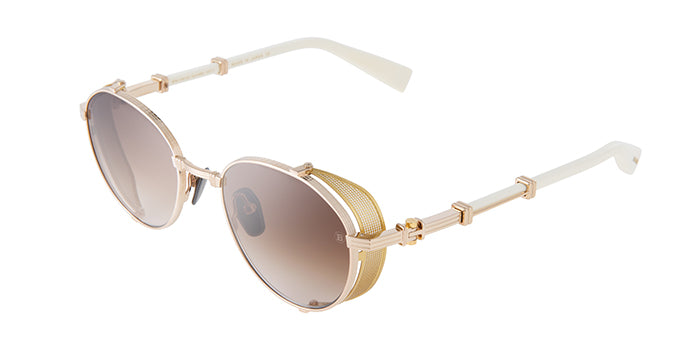 Balmain Brigade I BPS110 - Luxury Designer Sunglasses for Women & Men | UV Protection & Polarized Lenses | Perfect for Beach, Driving & Outdoor Activities