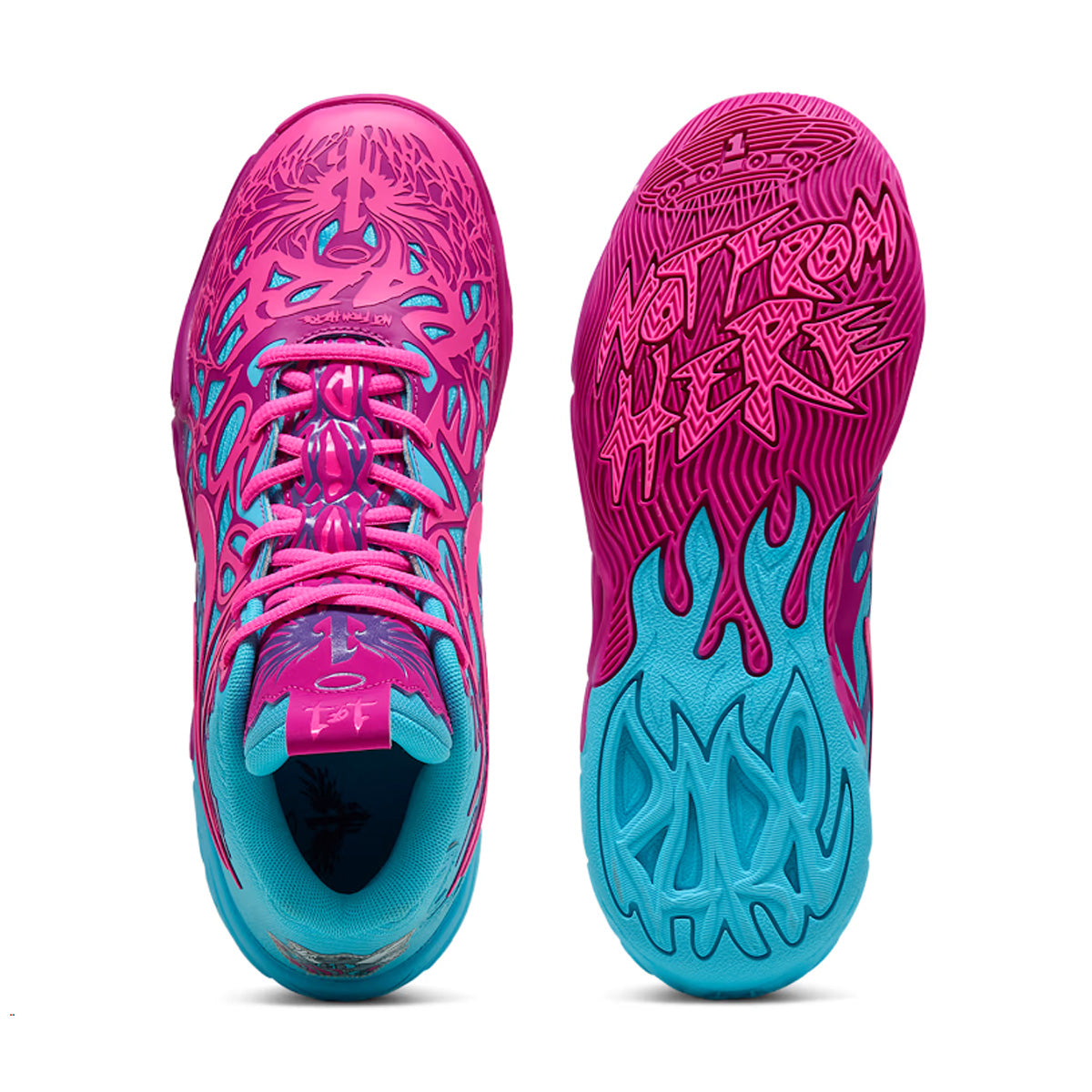 LaMelo Ball MB.04 'Iridescent' Basketball Shoes - Limited Edition NBA Performance Sneakers for Men | Perfect for Court Play, Streetwear & Sneaker Collecting