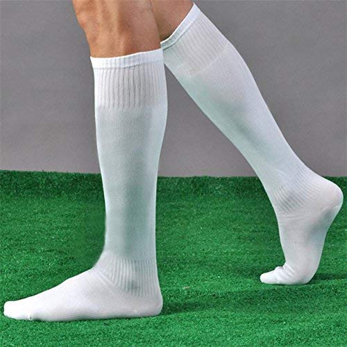 IXI Over Knee Cotton Socks for Women - Soft Thick Athletic Long Socks with Non-Slip Grip - Perfect for Running, Yoga, Workout & Winter Warmth
