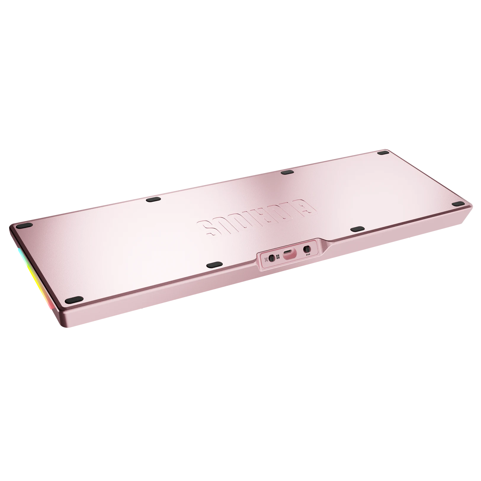 GMMK 3 Mechanical Keyboard Bottom Case - Metal Arcade Pink (100% Size) for Gaming & Typing Enthusiasts | Perfect for PC Setup, Esports & Office Work