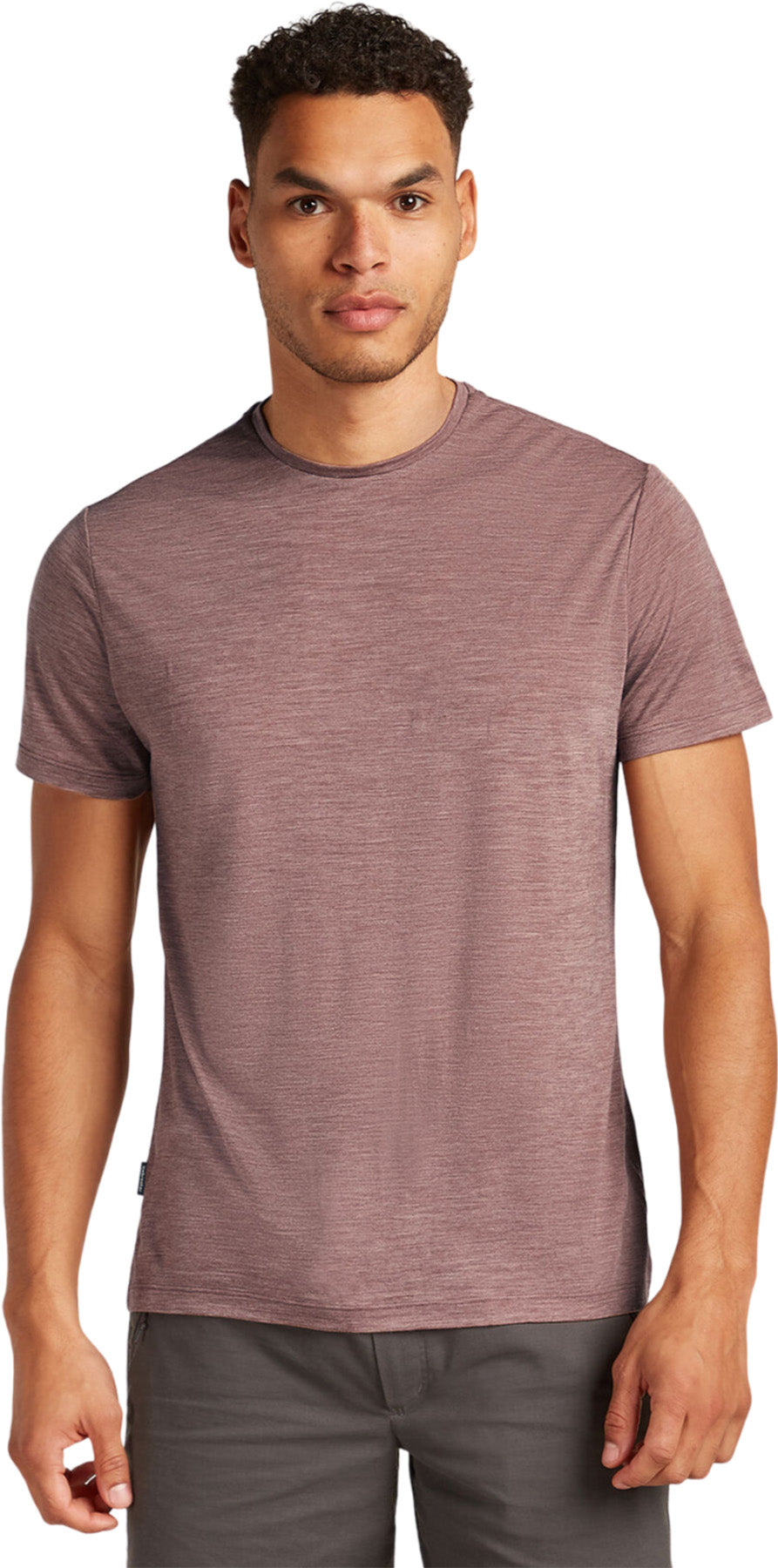 125 Cool Lite Sphere III Merino Blend Short Sleeve T-Shirt for Men - Breathable & Lightweight Performance Shirt for Hiking, Travel & Outdoor Activities
