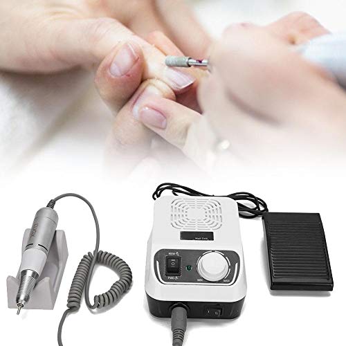 Professional 35000 RPM Electric Nail Drill Machine - Acrylic Nail File Kit for Manicure & Pedicure | Salon & Home Use | Perfect for DIY Nail Art, Gel Polish Removal & Nail Care (US)