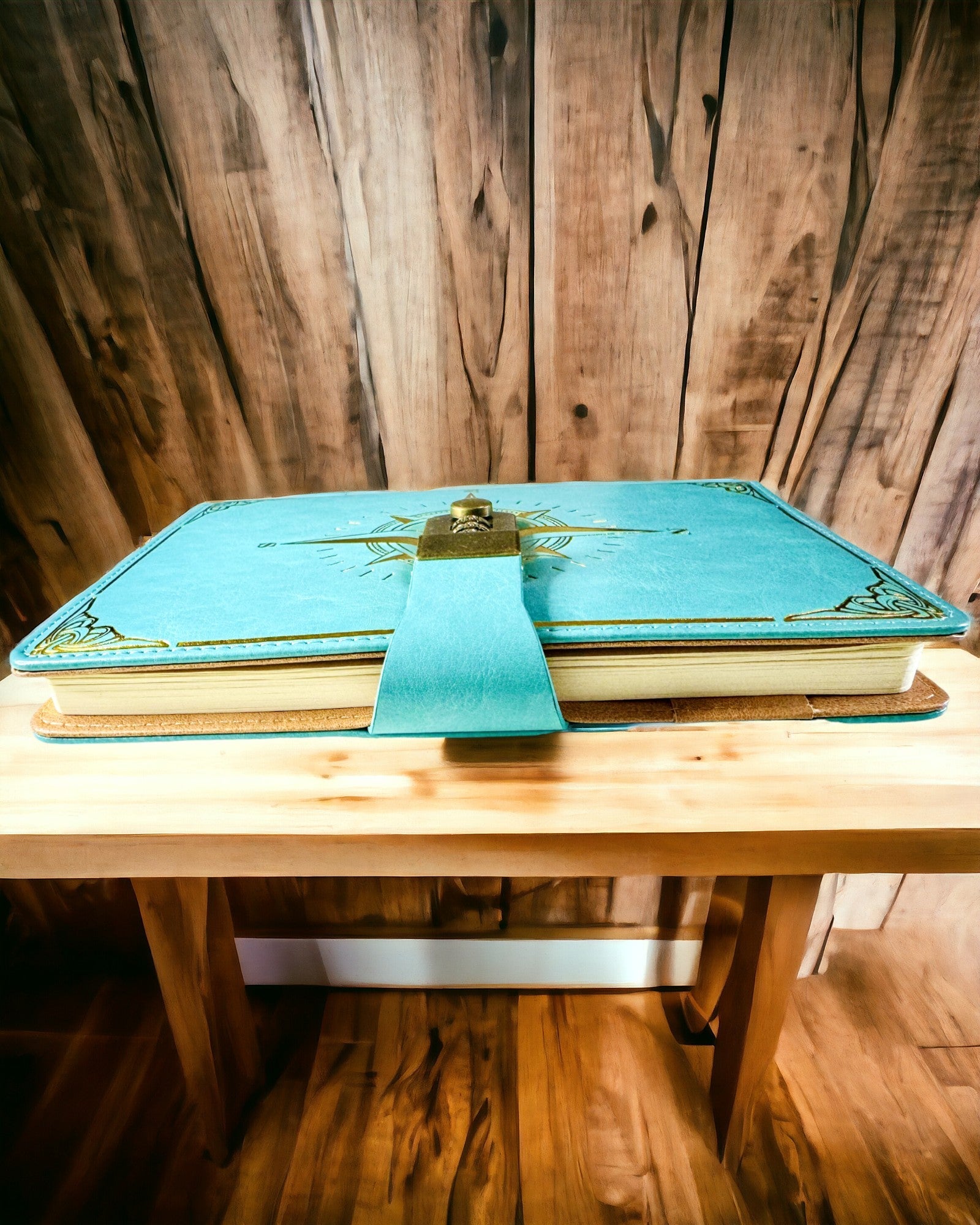 Vintage Style A5 Notebook with Combination Lock - Japanese Design, Engraving Personalization for Students & Business | Perfect for Journaling, Note-Taking & Gift Giving