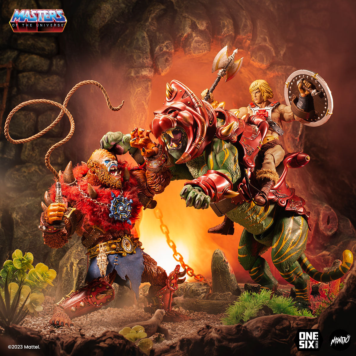 Masters of the Universe Beast Man 1/6 Scale Collectible Action Figure - Timed Limited Edition - Perfect for Display, Gifts, and He-Man Fans Collection