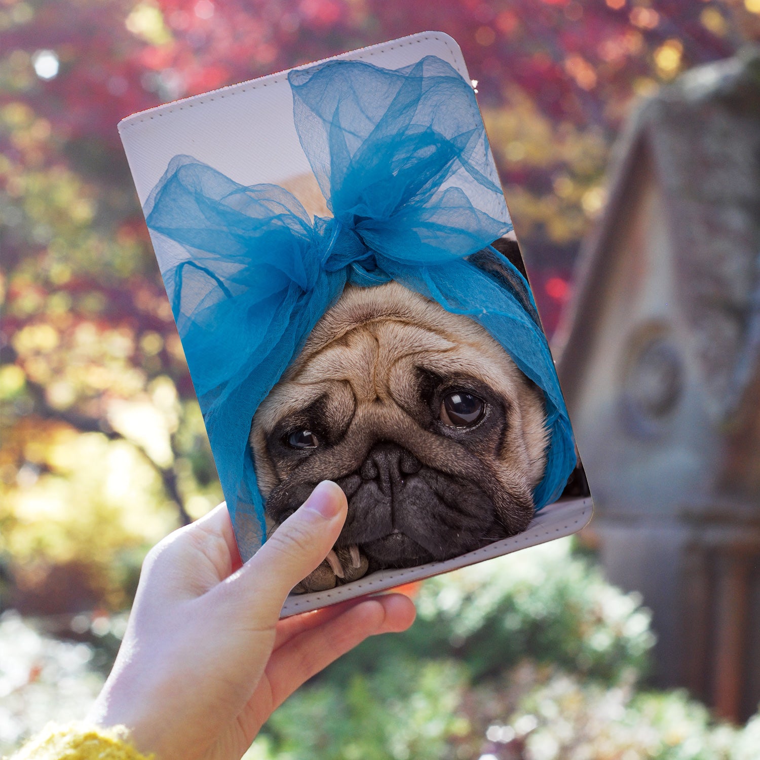 RFID Blocking Travel Wallet for Dogs - Secure & Stylish Pet Passport Holder for Airports, Hiking & Outdoor Adventures