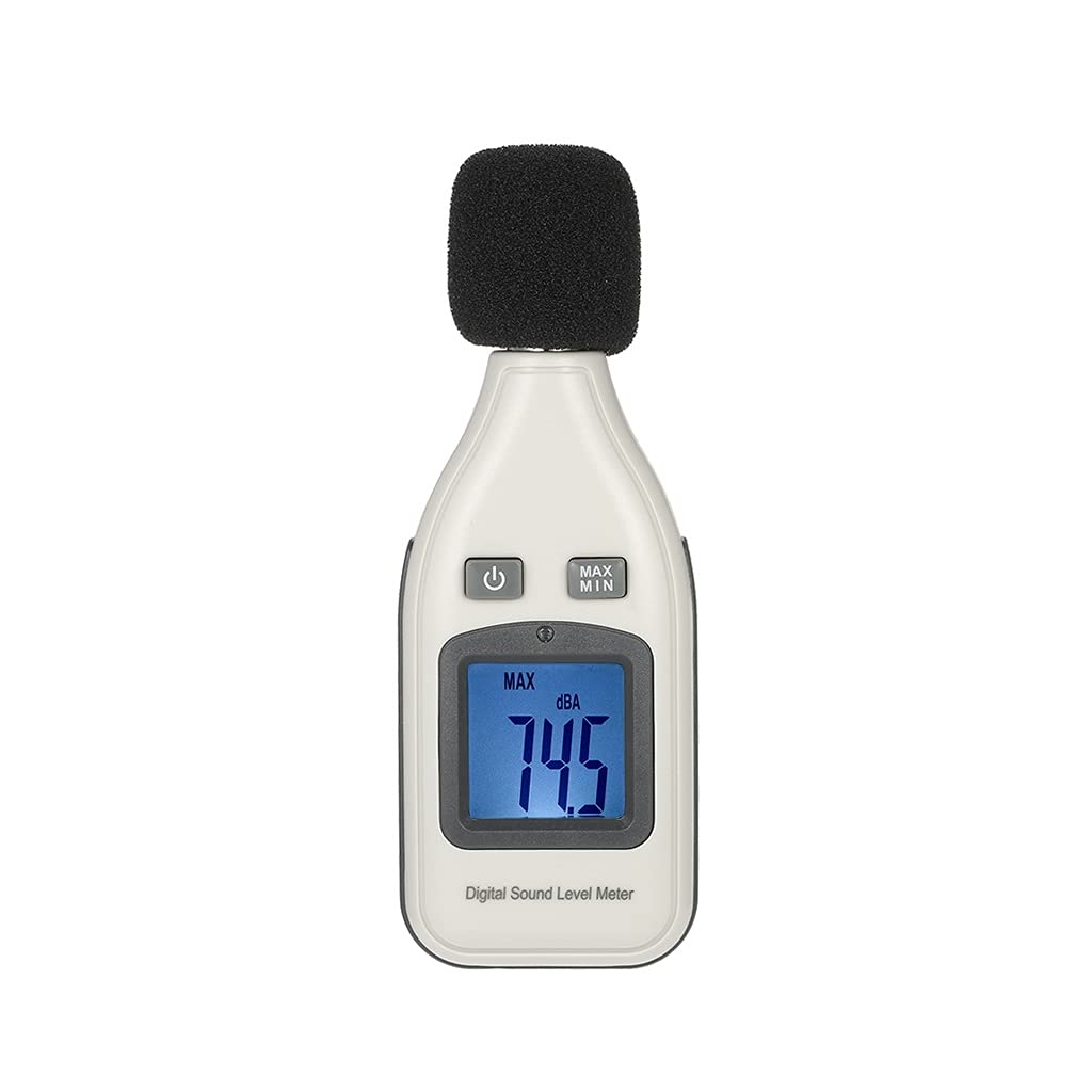 WALNUTA Digital Sound Level Meter - Professional Decibel Logger 30-130dB with Data Recording | Noise Analyzer & Tester for Home, Office, Construction Sites | Perfect for OSHA Compliance & Workplace Safety Monitoring