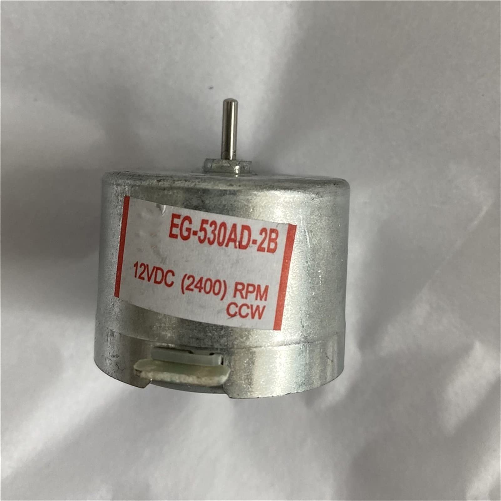 DIY Small DC Motor 6V 9V 12V - EG-530AD Model with CCW/CW Rotation - Replacement Parts for Recorders, Toys & Science Projects - High Torque Geared Motor (12V, CCW B) - Perfect for STEM Education, Electronics Repair & DIY Hobby Projects