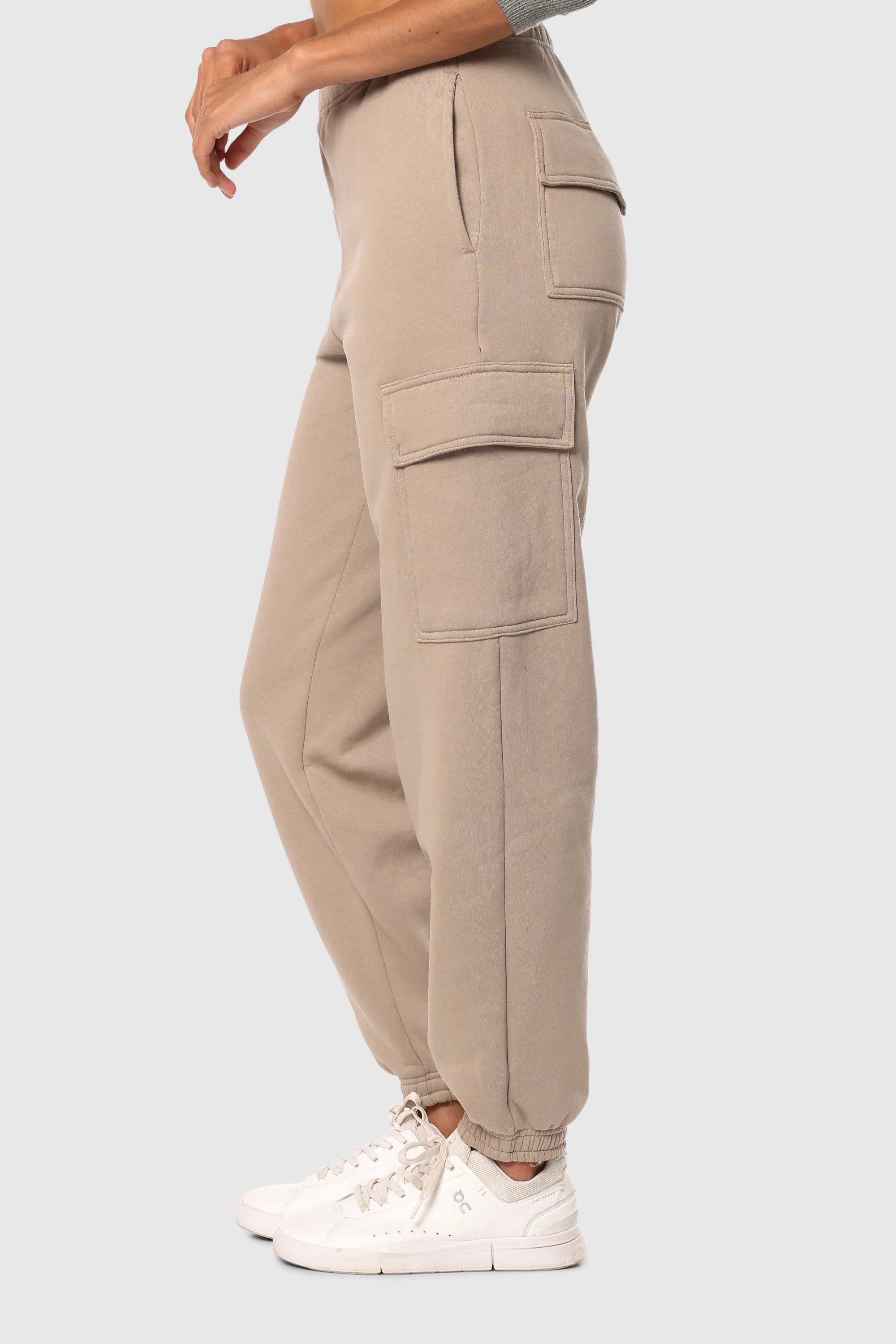 Men's Cargo Sweatpants with Pockets - Comfortable Jogger Pants for Workout, Hiking & Casual Wear