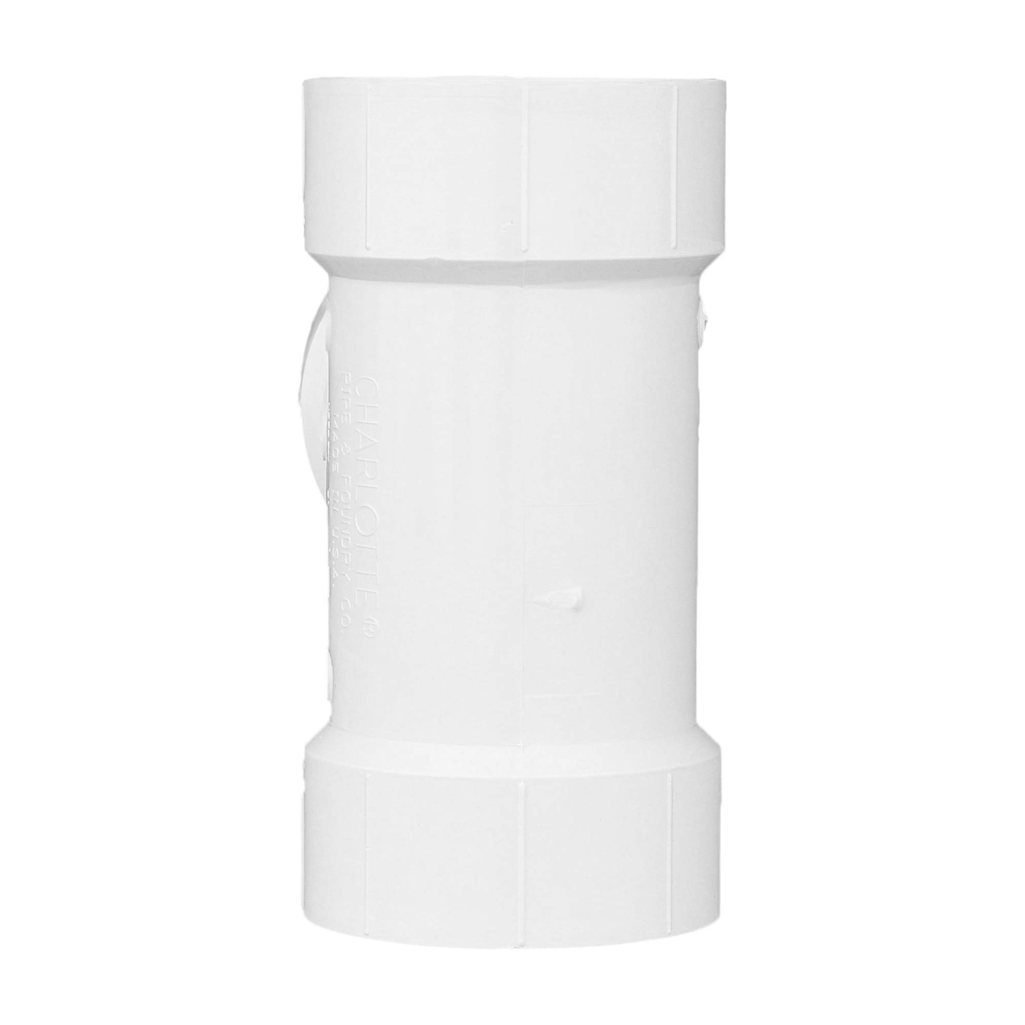 CHARLOTTE PIPE 3 Inch DWV Sanitary Tee - Drain Waste Vent Fitting - PVC Plumbing Pipe Connector (30-Pack) - Perfect for Residential & Commercial Plumbing Systems