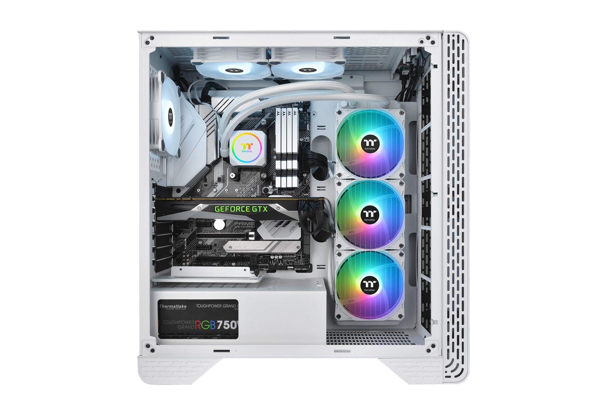Thermaltake TH360 ARGB Sync Snow Edition AIO Liquid Cooler - High Performance RGB CPU Cooler for Gaming PC, Workstation & Overclocking