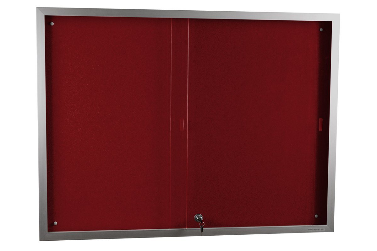 Vision Felt Notice Board Sliding Door - 36