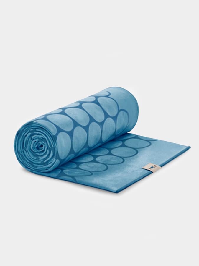 Non-Slip Agoy Gecko Touch Yoga Towel - Ultra Absorbent & Eco-Friendly for Hot Yoga, Pilates & Workouts - Perfect for Grip & Sweat Control in Studios or Home Gym