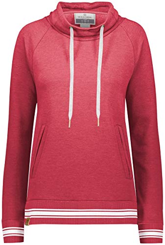 Scarlet Heather/White