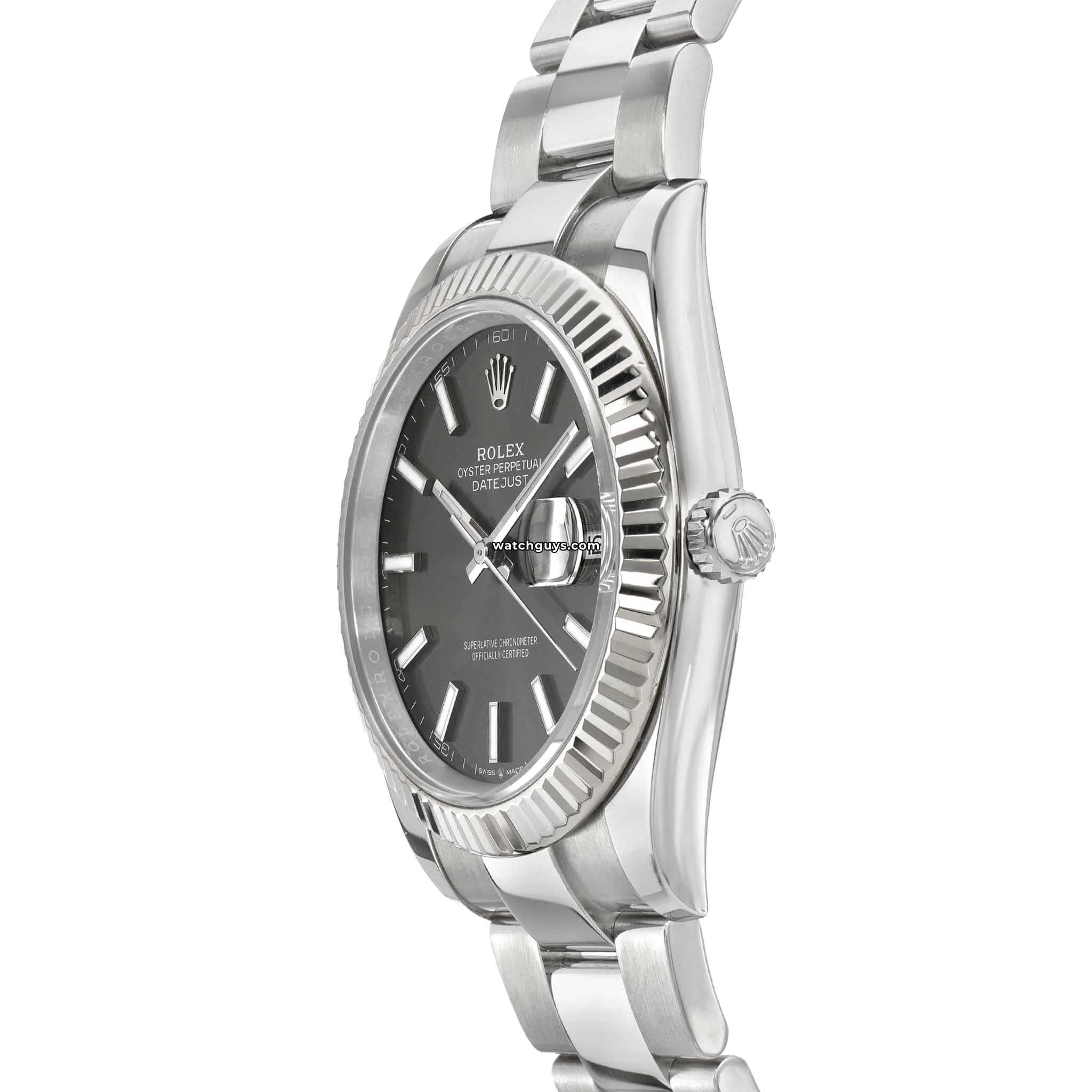 Rolex Datejust 126334 Rhodium Oyster Stainless Steel Watch - Luxury Timepiece for Men, Business & Formal Occasions