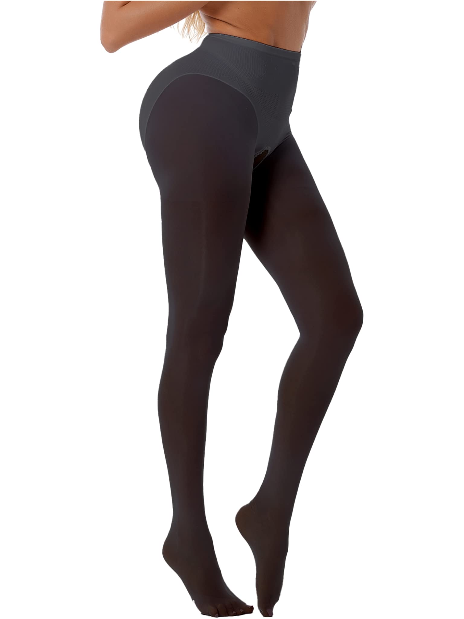 Women's Sexy Mesh Stockings - Everyday Pantyhose with Crotch Opening, Stretchy Tights for Comfort & Style - Perfect for Date Night, Office Wear & Special Occasions