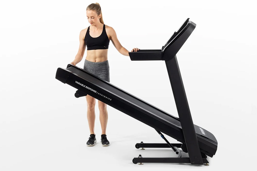 Horizon T101 Folding Treadmill - Compact Home Gym Equipment for Walking & Running | Perfect for Small Spaces & Home Workouts