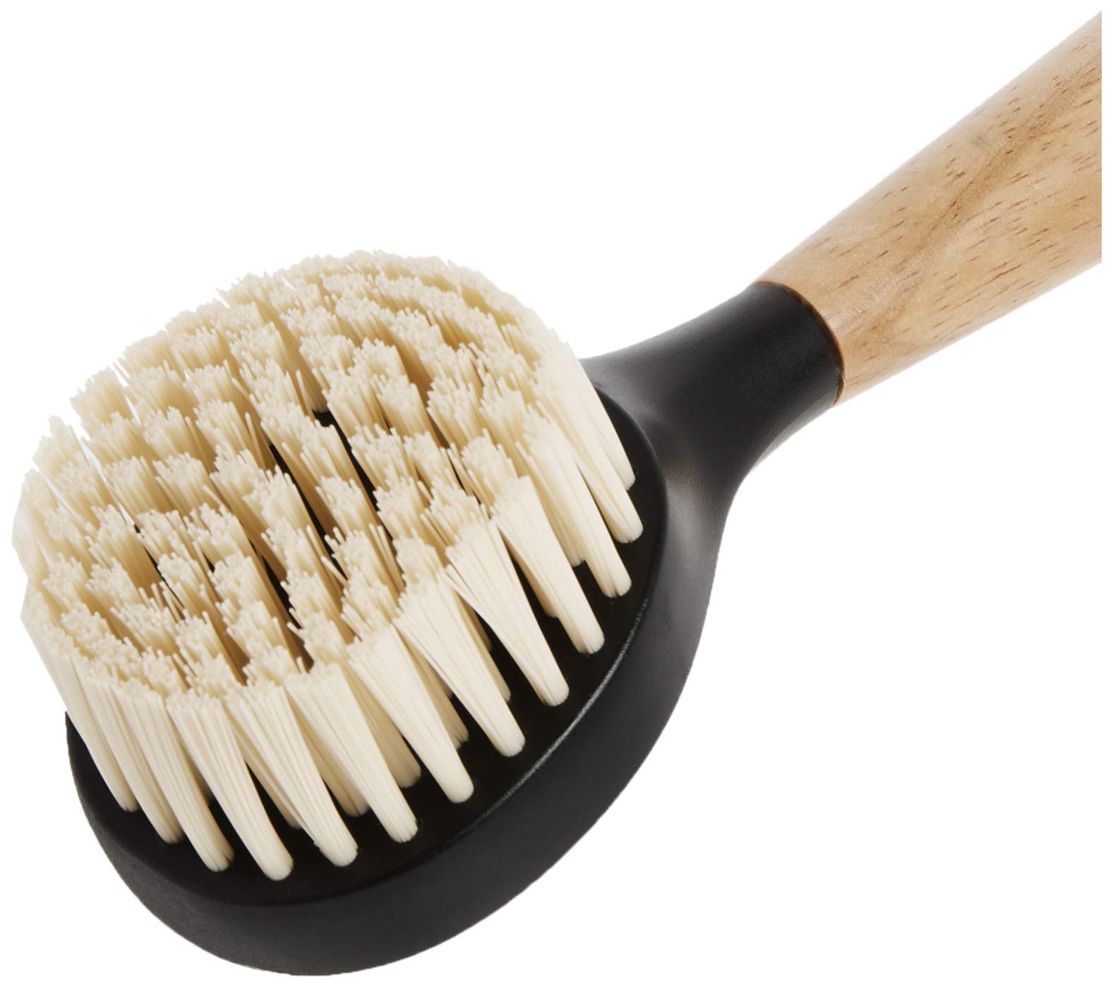 Lodge Deluxe Pan Scraper and Scrub Brush Set - Heavy Duty Cast Iron Cookware Cleaning Tools for Grill, Skillet, Dutch Oven - Perfect for Camping, Outdoor Cooking & Kitchen Use