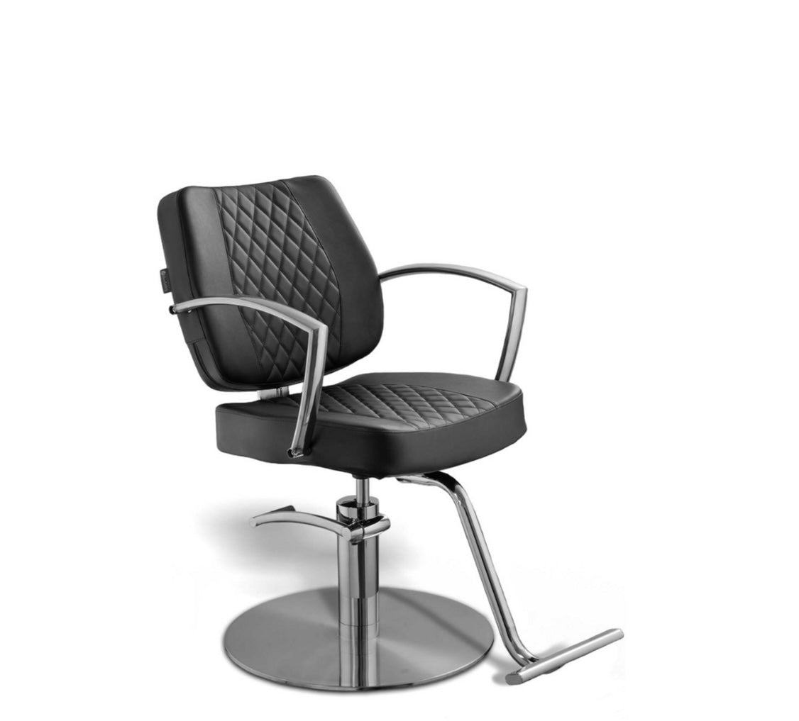 Callie Styling Chair - Professional Salon Styling Chair with Adjustable Height & 360° Swivel for Hairdressers, Barbers & Home Use | Perfect for Salons, Barber Shops & DIY Hair Styling at Home