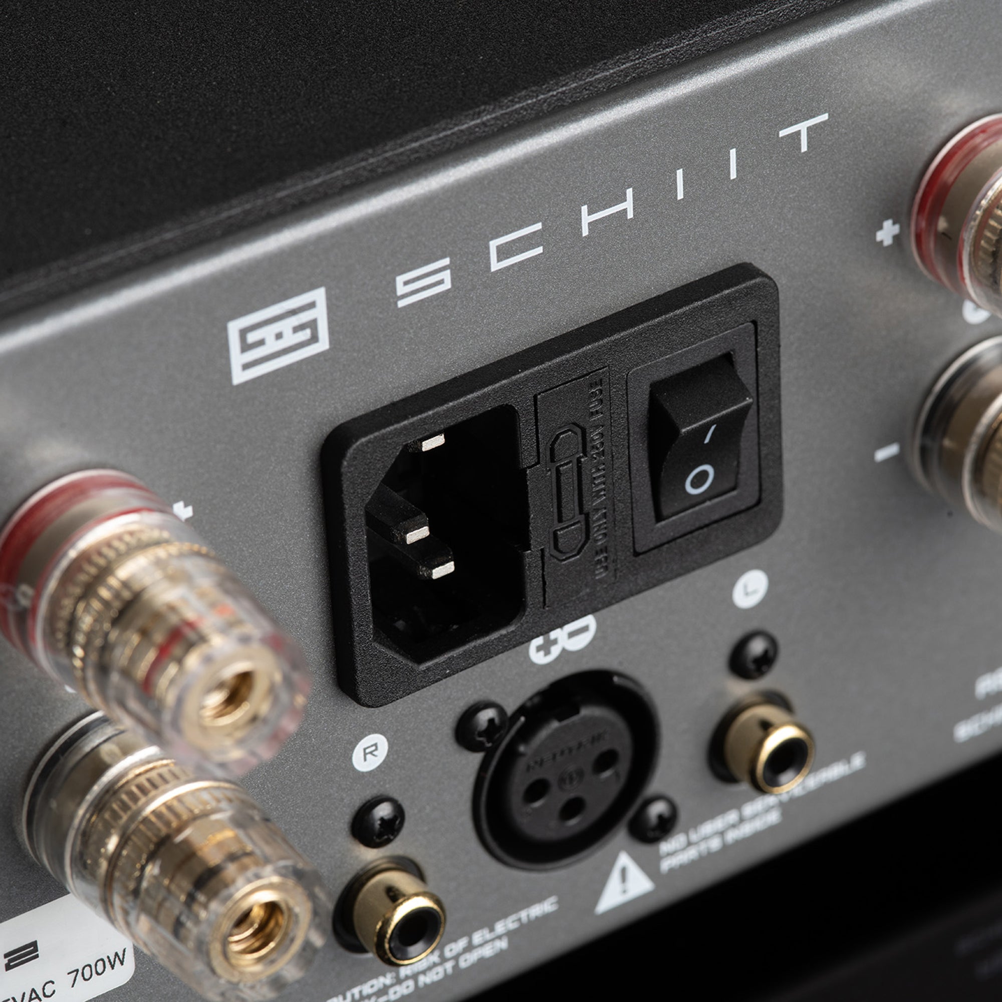 Schiit Audio Vidar 2F Stereo Power Amplifier - 120W x 2 High-Performance Home Audio Amplifier for Speakers, Audiophile Systems & Home Theater Setups