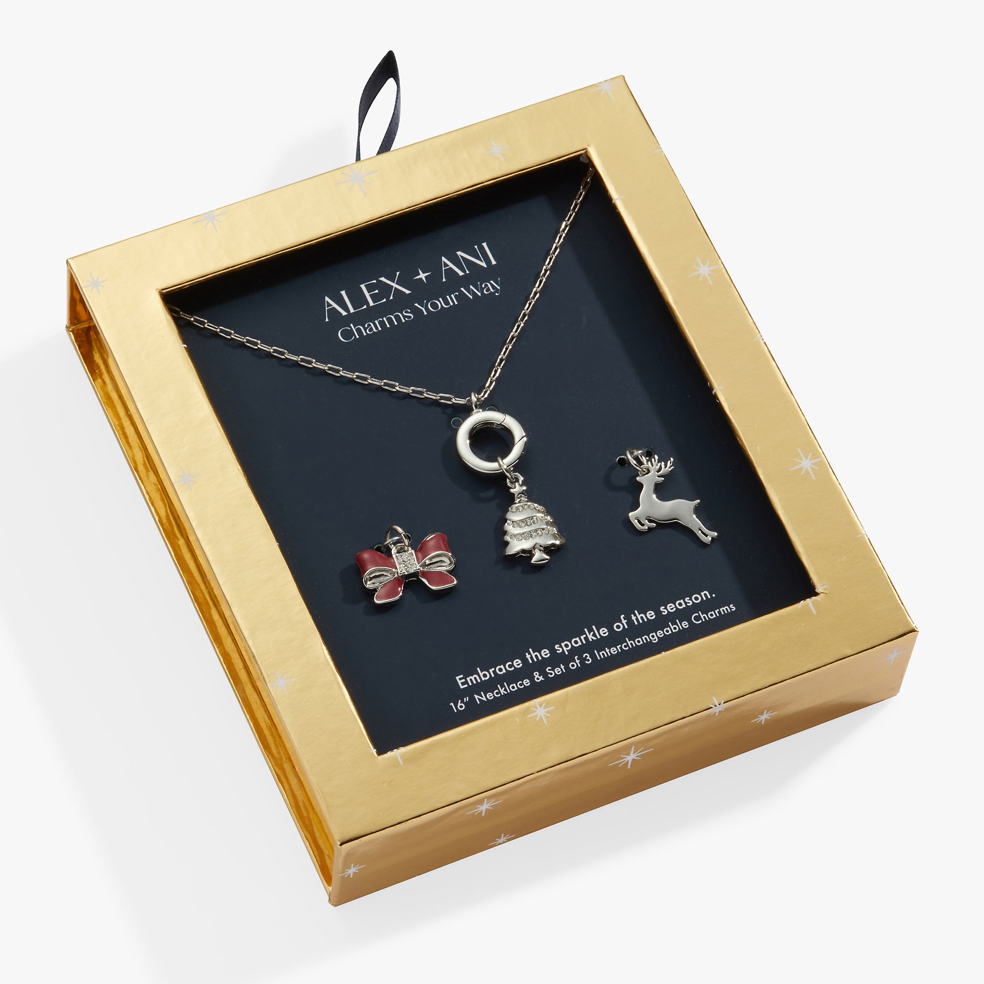 Stylish Holiday Mix & Match Charm Necklace - Perfect for Christmas Gifts, Party Accessories & Everyday Wear