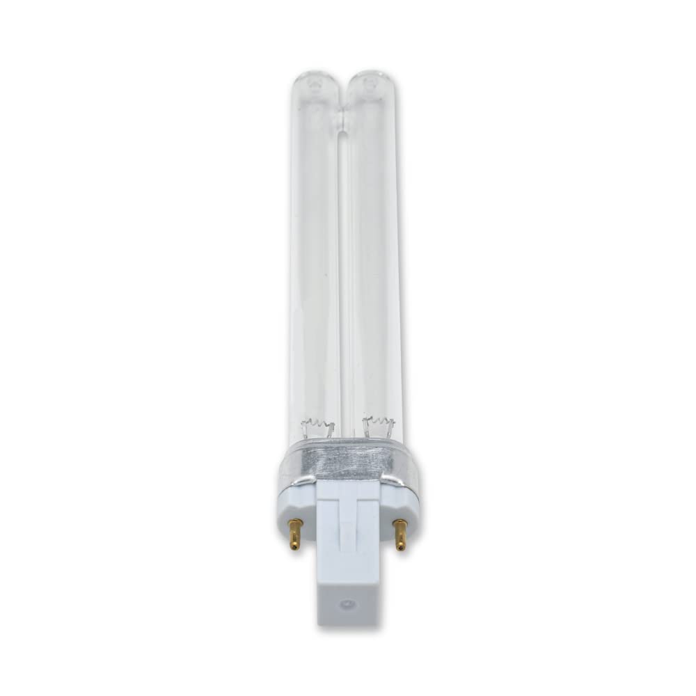 Lumenivo 9W G23 UV Aquarium Light Bulb with UVC Sterilizer - Replacement for Sunsun Canister Filters HW-303B, 304B, 404B, CF400, CF500 - Ideal for Pond & Fish Tank Water Purification