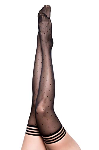 Maternity Ally Black Polka Dot