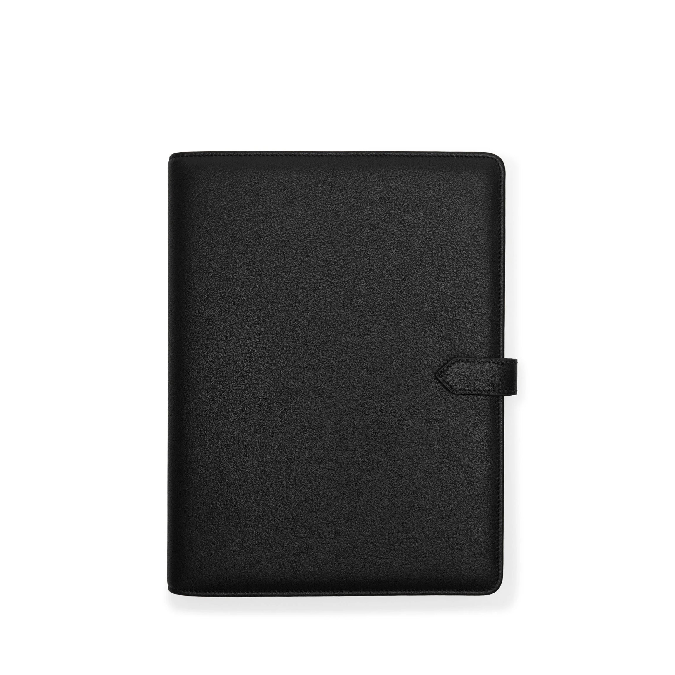 B5 Composition Notebook with Snap Spiral Binding - Black Onyx Cover for School, Office & Journaling - Durable & Stylish Writing Journal for Notes, Planning & Sketching