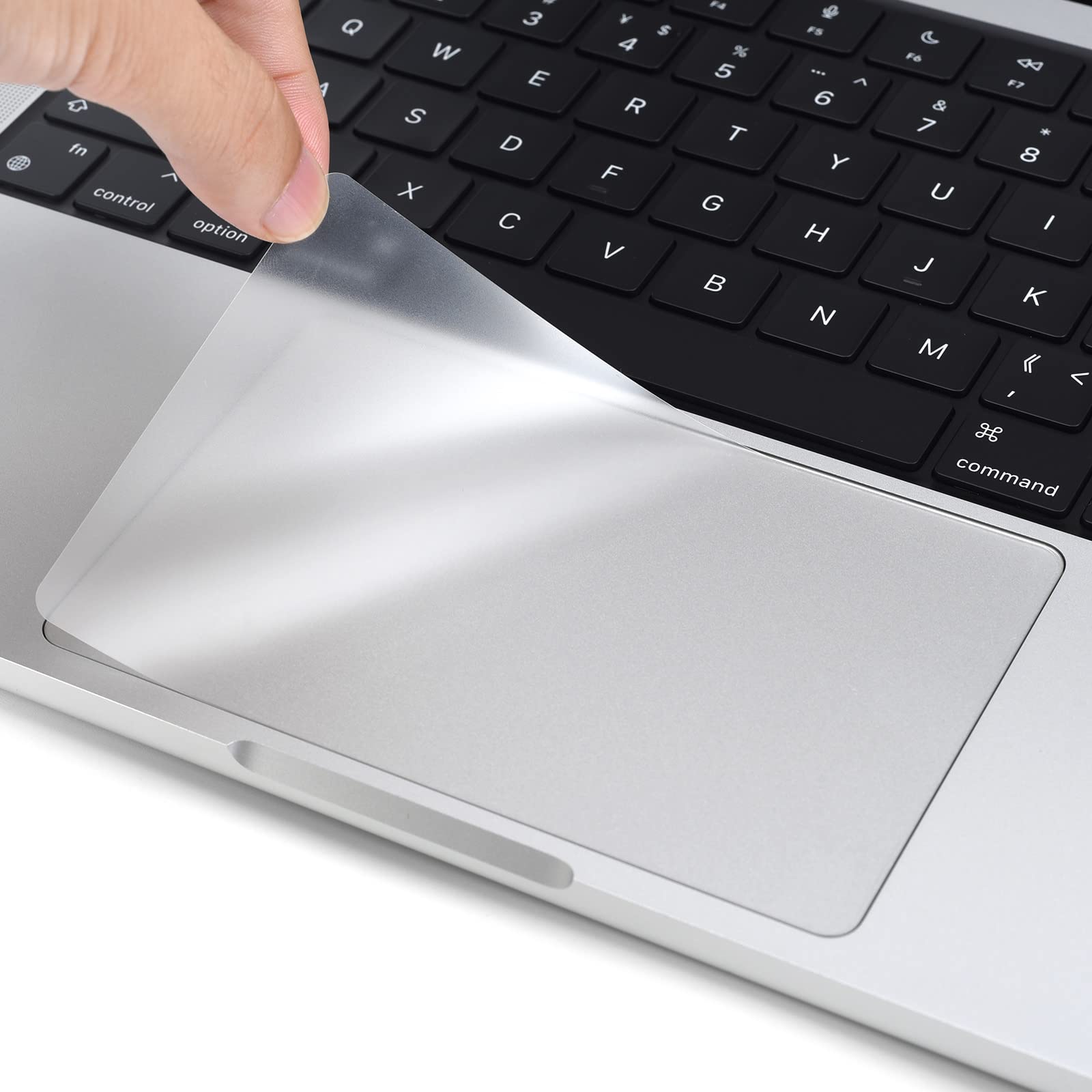 2 Pack Clear Anti-Scratch MacBook Pro 16 A2485 Trackpad Protector Cover Skin - Touchpad Film for 2021-2022 Apple MacBook Pro 16