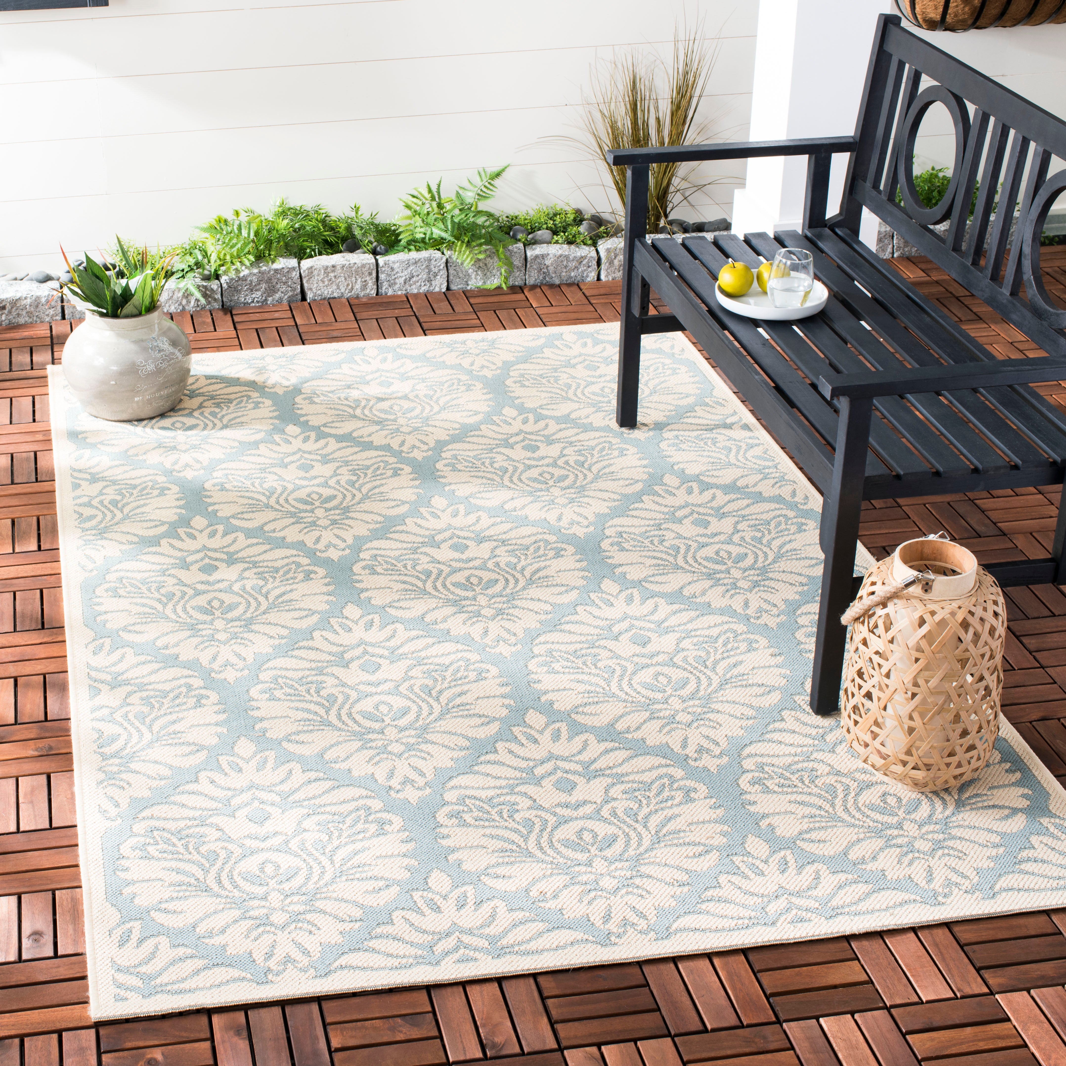 Safavieh BHS135 Beach House 135 Rug - Soft & Durable Indoor/Outdoor Area Rug for Living Room, Bedroom, or Patio